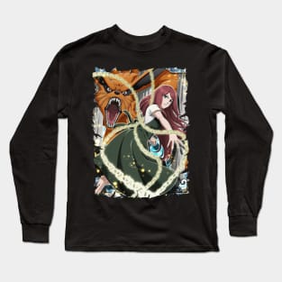 KUSHINA UZUMAKI MERCH VTG Long Sleeve T-Shirt